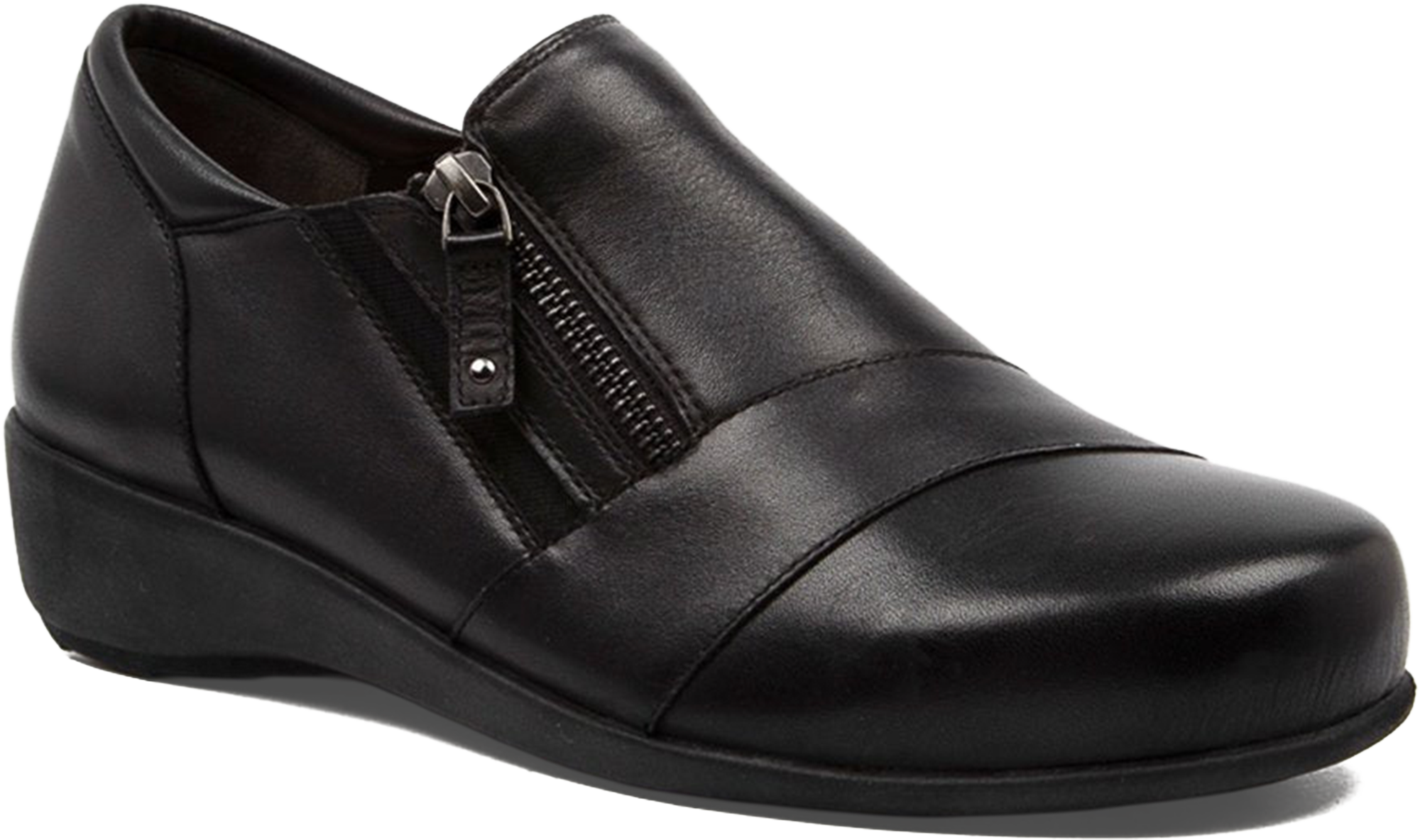Women's Ziera Sage in Black Leather sku: ZR10036BLALE – Ziera Shoes US