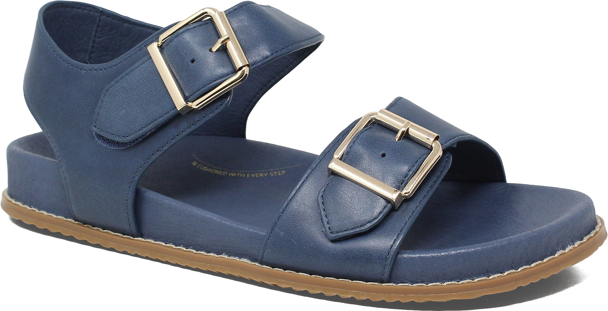 Ziera | Women's Hastice-W Sandal in Marine Leather. Sku