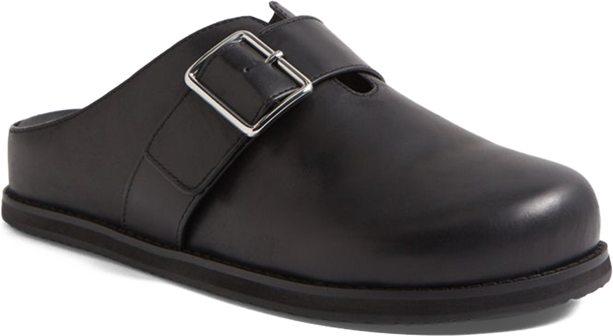 ベネズエラ Women's ZIERA Moris-W Shoe in Black Leather. Sku: ZR11183BLALE