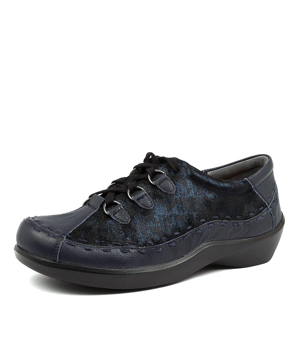 Women's Ziera Allsorts in Navy Swirl Leather sku: ZR10207DG8HG