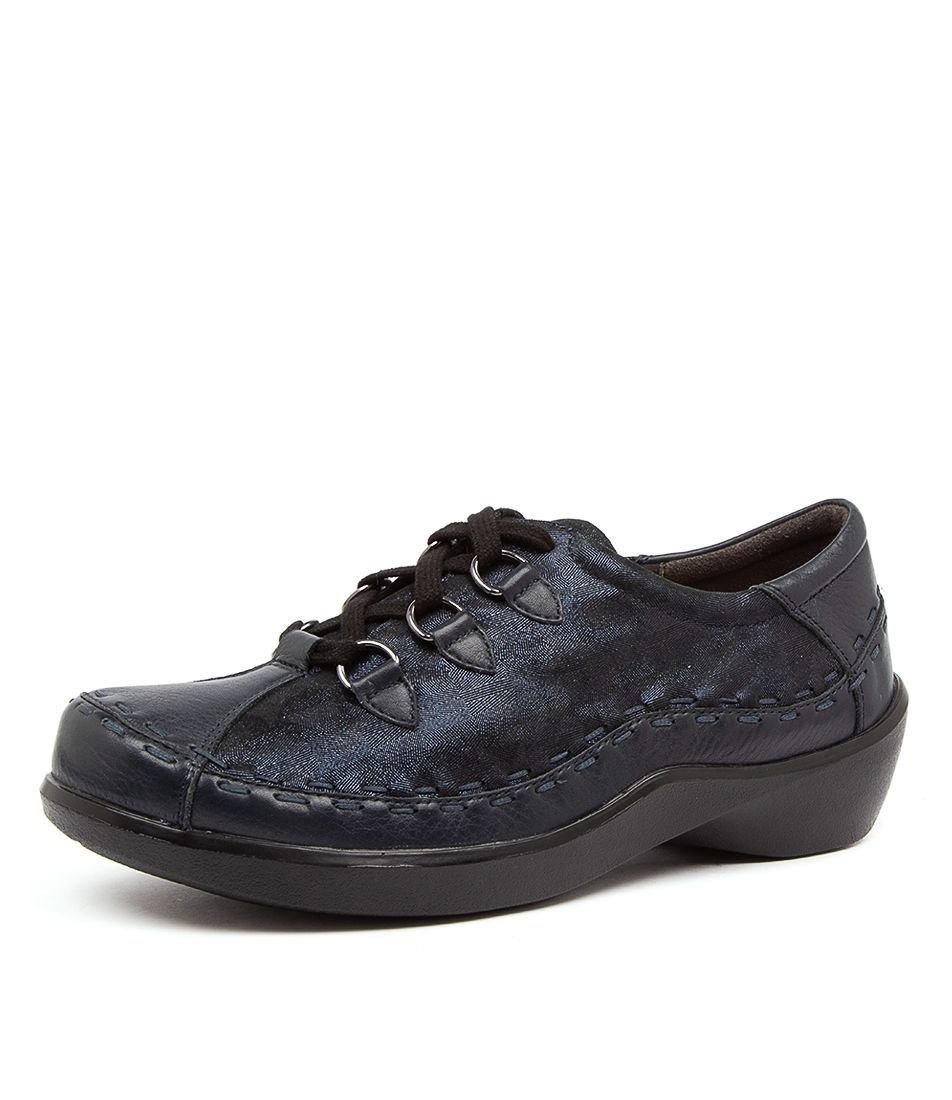 Women's Ziera Allsorts in Navy Swirl Leather sku: ZR10016DG8HG